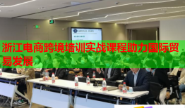 浙江電商跨境培訓(xùn)實(shí)戰(zhàn)課程助力國際貿(mào)易發(fā)展
