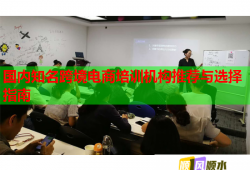 國內(nèi)知名跨境電商培訓(xùn)機(jī)構(gòu)推薦與選擇指南