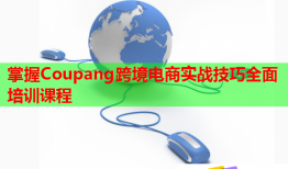 掌握Coupang跨境電商實戰(zhàn)技巧全面培訓課程
