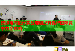 跨境電商設計實戰(zhàn)培訓提升品牌國際競爭力全攻略