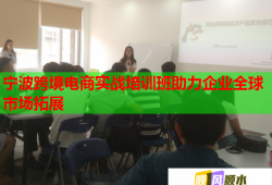 寧波跨境電商實(shí)戰(zhàn)培訓(xùn)班助力企業(yè)全球市場(chǎng)拓展
