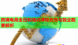 跨境電商全日制培訓(xùn)課程優(yōu)勢與就業(yè)前景解析
