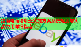 跨境電商培訓(xùn)班實施方案系統(tǒng)規(guī)劃與實戰(zhàn)應(yīng)用詳細(xì)指南