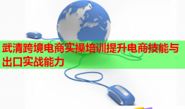 武清跨境電商實操培訓提升電商技能與出口實戰(zhàn)能力