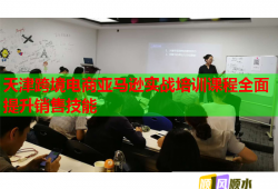 天津跨境電商亞馬遜實(shí)戰(zhàn)培訓(xùn)課程全面提升銷售技能